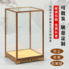 Glass cover mahogany Ming and Qing classical carving factory direct sales