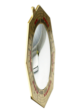 黄铜八卦镜凸镜门对门窗户工艺品