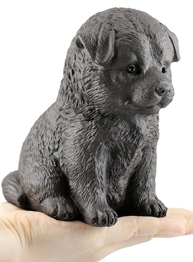 创意陶瓷狗摆件工艺品客厅家居动