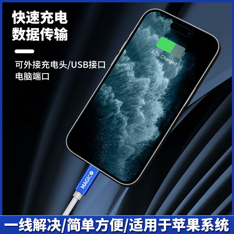 全自动iPhone/iPad进恢复模式数据线刷机数据线苹果专用iphone 11