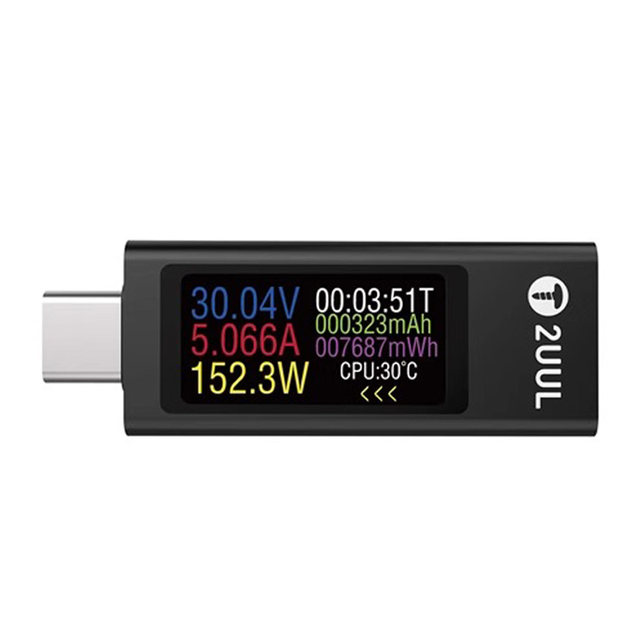 2UUL mini charge detector voltage and ammeter