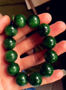 手串猫眼新疆和田玉