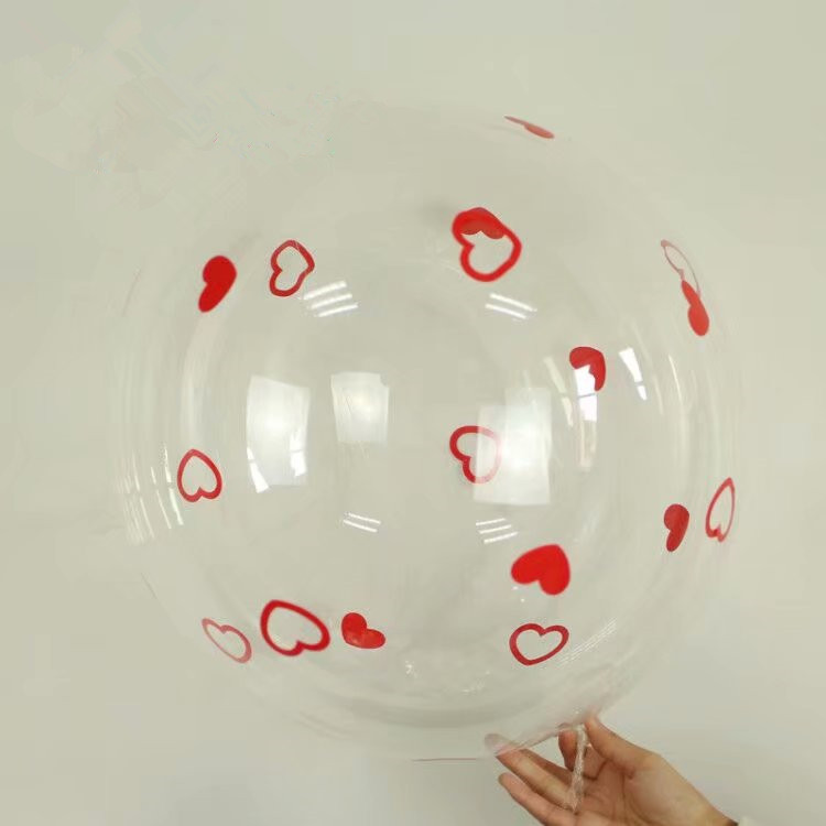 波波球贴纸个性不干胶气球贴纸求婚表白生日网红婚房装饰气球贴-图3