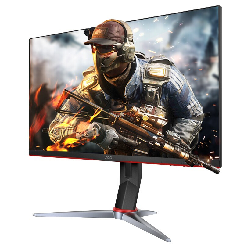 AOC 27英寸显示器2K高清144Hz 1ms HDR技术 游戏电竞显示屏 Q27G2 - 图1