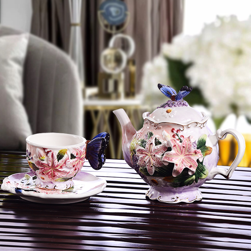 2022年限定カラー 陶器 紅茶、チャイカップ5セット(85