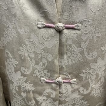 Fanzhu ກາງ-ຍາວ linen ແລະຝ້າຍ jacquard ຝ້າຍ coat ກັບຝ້າຍຈີນແບບໃຫມ່ວ່າງແລະ versatile top ສໍາລັບລະດູຫນາວແມ່ຍິງ dy1132