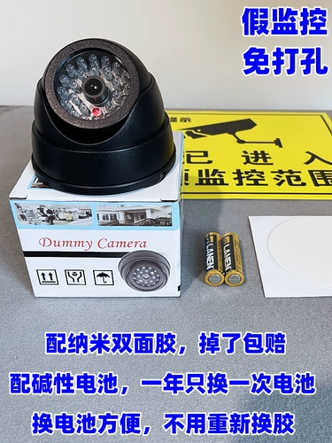 Моделирование камера камера под фальшивым мониторингом моделирования моделирования моделирования дверь дверь подделка с фальшивой фотографией с лампой Home Probe