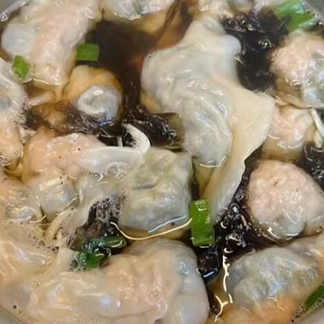 非预制下单现包上海特色皮蛋鲜肉黑皮大馄饨2盒24个速食早餐点心 - 图2