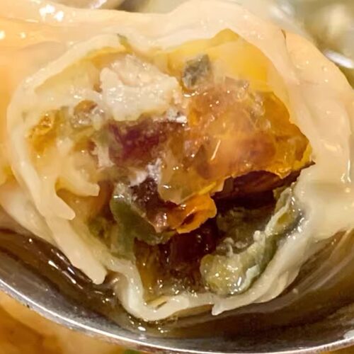 非预制下单现包上海特色皮蛋鲜肉黑皮大馄饨2盒24个速食早餐点心 - 图1