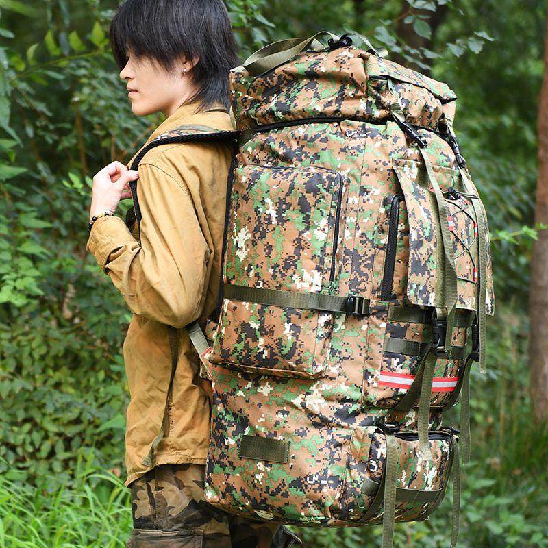 130升大容量户外旅行包旅游打工迷彩被子超大行李包双肩包登山包,淘宝优惠券,粉丝福利购,淘宝优惠卷