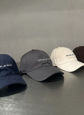 DB 经典款LOGO刺绣四色棒球帽鸭舌帽遮阳帽子 DOUBLE BOO 买手店