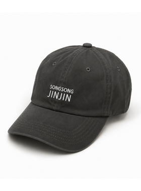 【现货】SONGSONGJINJIN 26秋冬新款水洗复古棉质棒球帽DOUBLEBOO