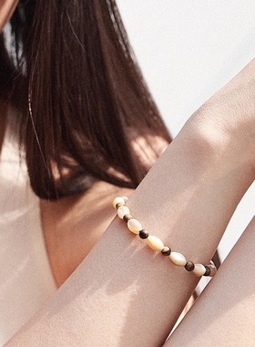 子休通勤百搭小猫眼手链