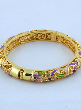 北京景泰蓝珐琅手镯掐丝复古女子