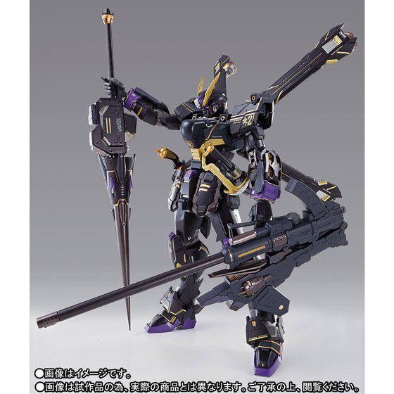 万代魂模型 PB METAL BUILD MB海盗高达 X2黑骷髅高达披风-图3