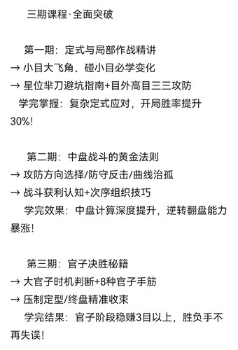 爱棋道围棋教学视频课张一鸣授课25年新i10-i12冬令营全三期21课 - 图0