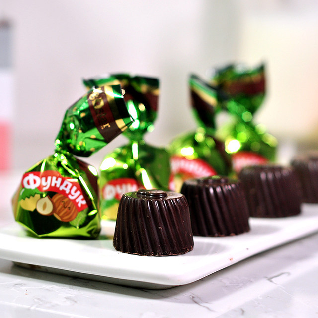 Chocolate Lotus Russian Filled Chocolate Whole Hazelnuts