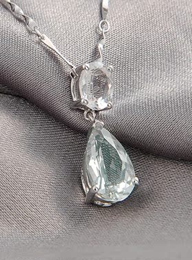 生日礼物礼物水晶简约女925银