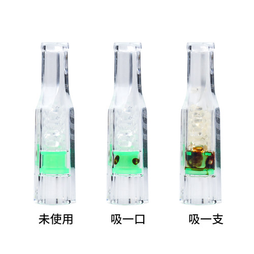SANDA三达粗烟专用烟嘴120支装三重过滤嘴一次性抛弃过滤器烟具 - 图2