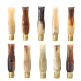 Як -роговый мужской сигаретный сигаретный тип моллюсков Круглый тип можно очистить с двойной фильтрацией сигарет говяжий коровье стержень густой и тонкая сигарета