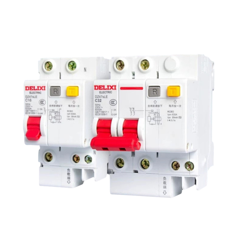 德力西空气开关带漏电保护器家用220v漏保63a断路器三相空开2p32a - 图3