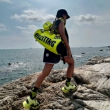 Портативная спортивная сумка, вместительная и большая водонепроницаемая сумка через плечо с разделителями для путешествий