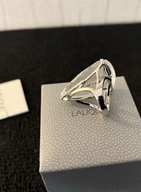 法国莱俪中古人造水晶戒指