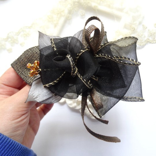 发夹一字夹黑色夹子头饰妈妈款优雅发卡成年女大号马尾夹横夹发饰