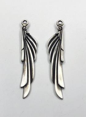 蓮說製物手工天使之翼翅膀银饰