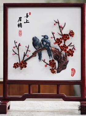 结婚礼物搬新家芜湖铁画