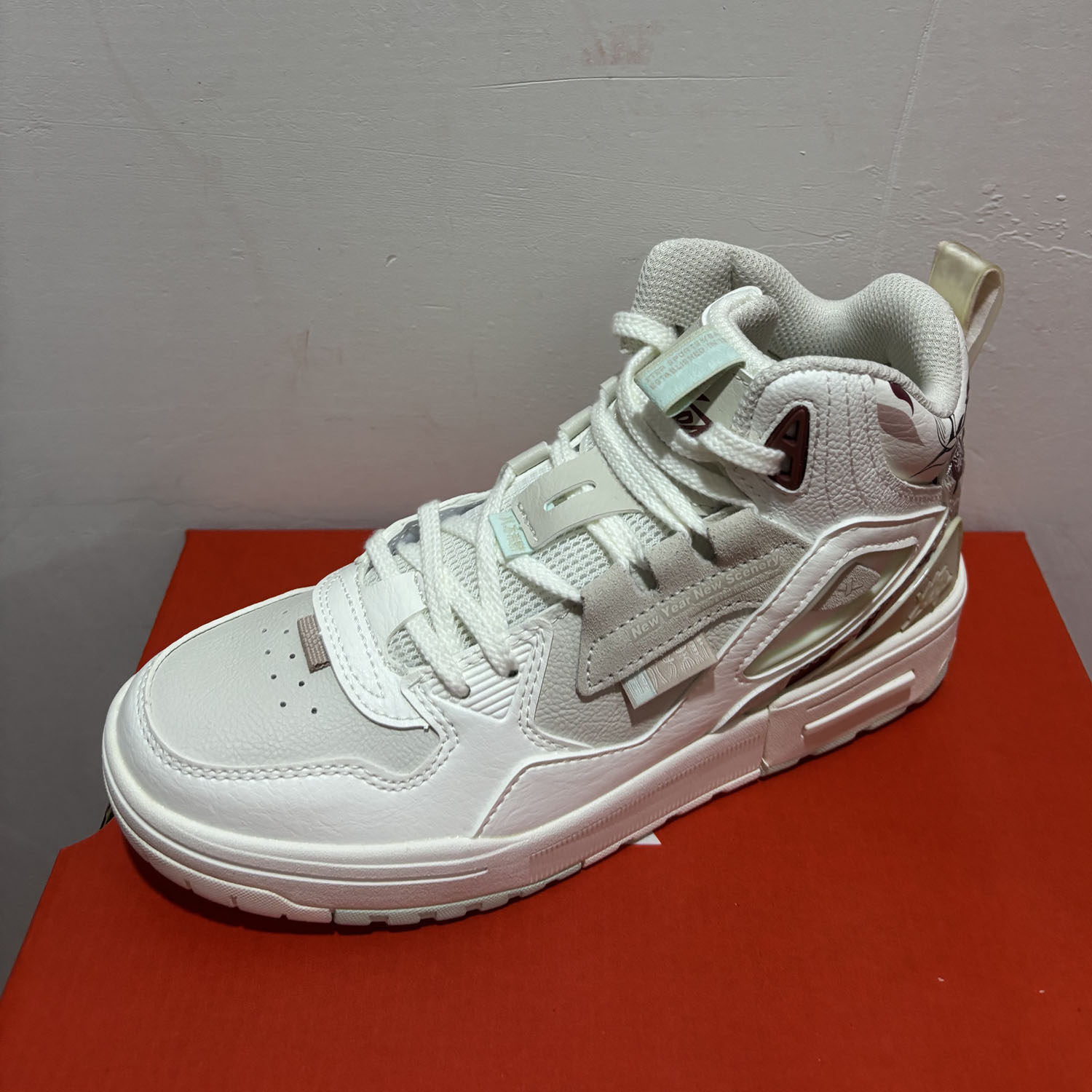 特步正品春秋休闲防滑透气潮高帮青年学院女运动板鞋977118310080,淘宝优惠券,粉丝福利购,淘宝优惠卷