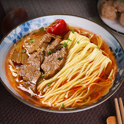 海宴四方红烧牛肉酱方便面调料味拌饭酱煮面调料商用汤面调料500g - 图2