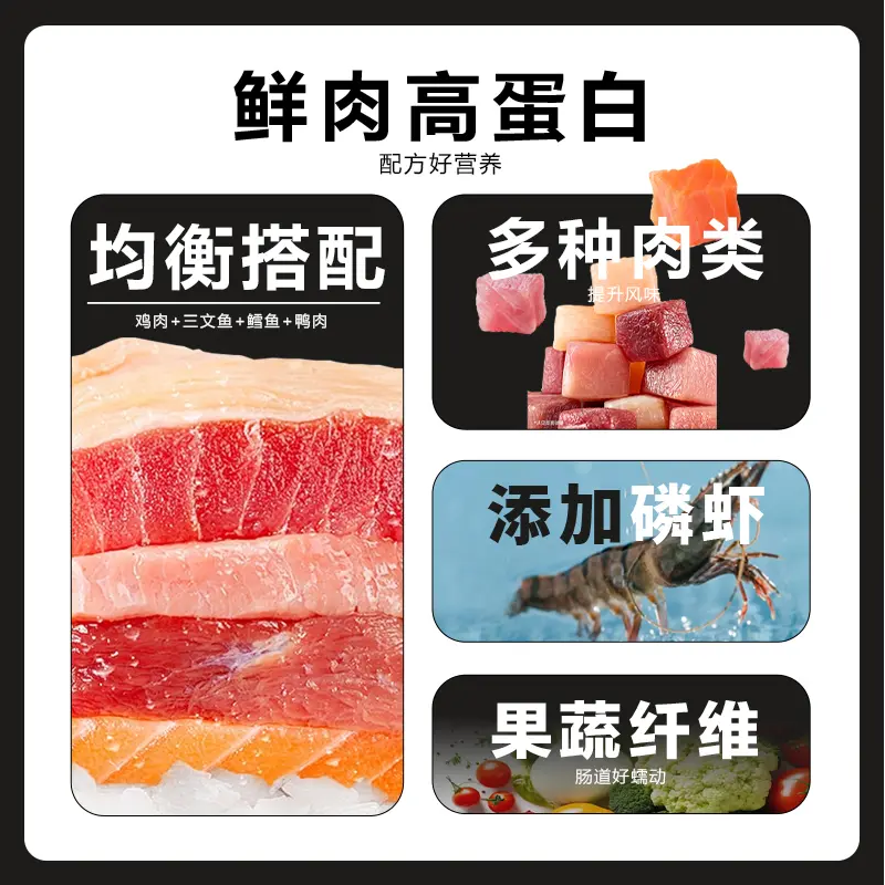 狼力克官方正品猫粮冻干多拼幼猫成猫通用型全价营养增肥大袋猫粮,淘宝优惠券,粉丝福利购,淘宝优惠卷