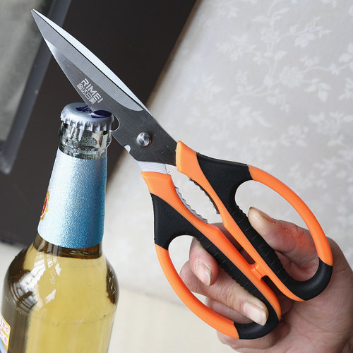 金达日美厨房剪刀锋利杀鱼剪子家用强力鸡骨食物食品烤肉剪肉剪刀 - 图2