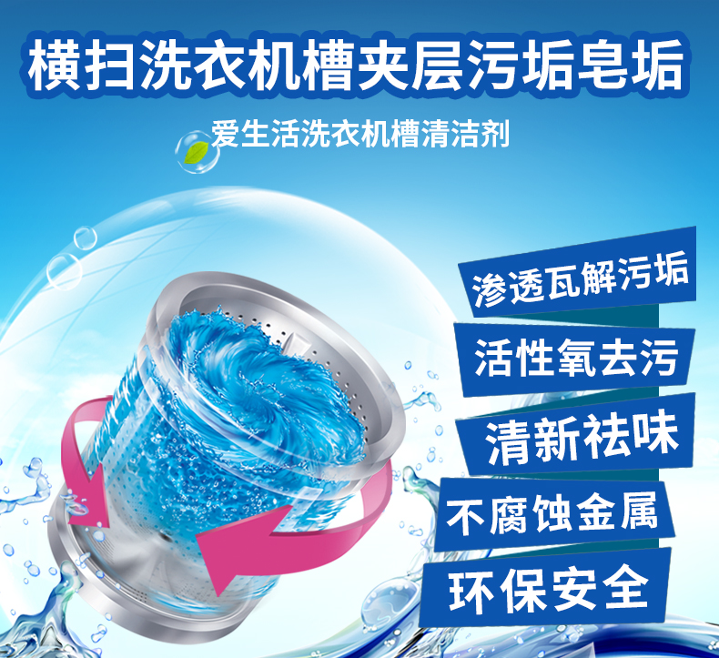 ILife Washing Machine Washing Machine Cleaner Universal