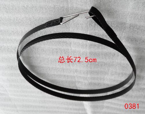 排水拉带 黑色拉线 拉绳 适用海尔波轮双桶半自动洗衣机配件 0381 - 图2