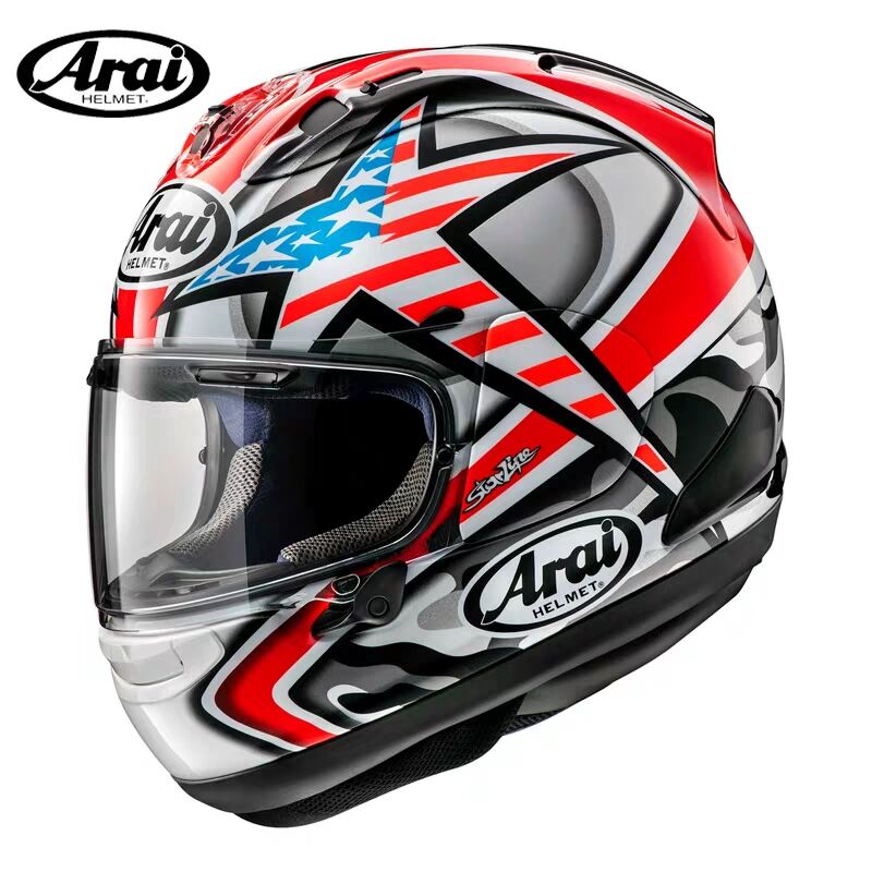 现货ARAI RX-7X摩托车头盔男女全盔东瀛龙大眼进口机车跑盔四季-图0