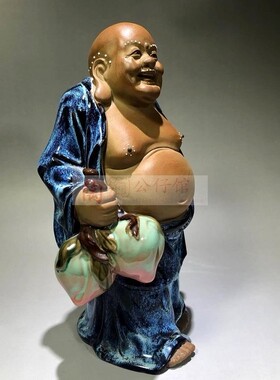 礼物客厅酒柜摆件皆大欢喜佛