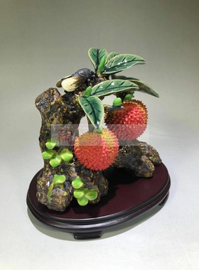 客厅办公室摆件小荔枝精品