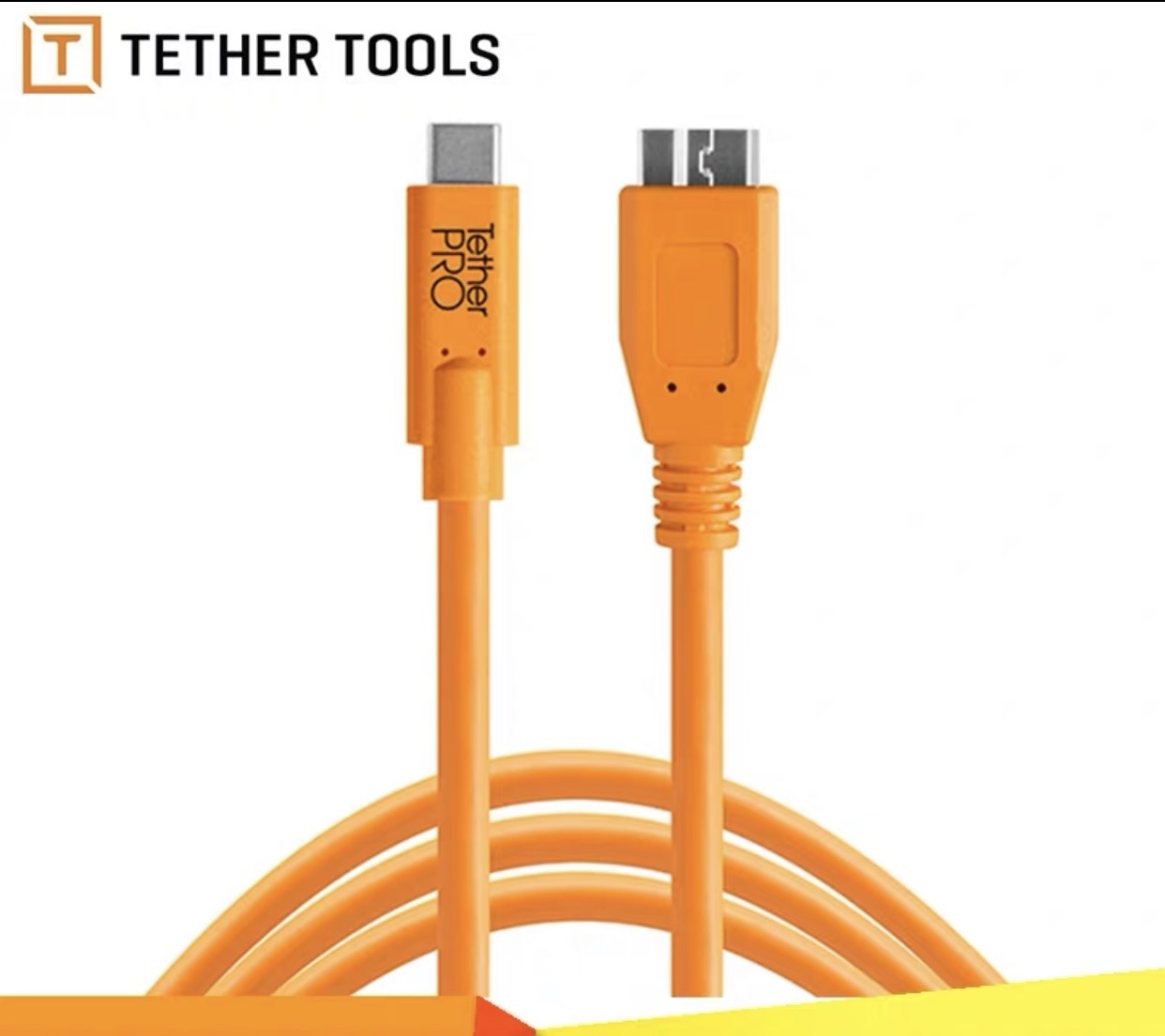 TetherTools TypeC USB 3.0 联机拍摄数据线 4.6米高速稳定 热销 - 图0