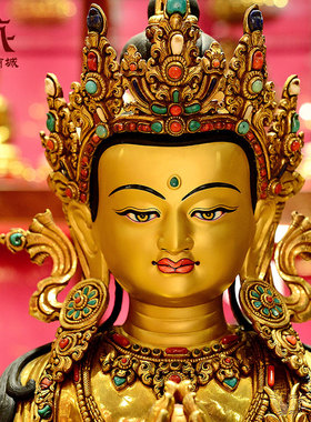 释迦族手工制作四臂观音