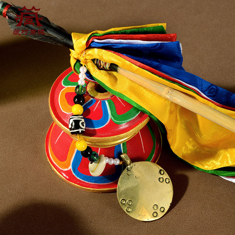 藏村招财幡莲师财神剑五彩财密宗法器锡杖镜子幡五色幡布招财箭,淘宝优惠券,粉丝福利购,淘宝优惠卷