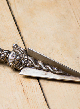 尼泊尔手工做旧金刚橛金刚杵