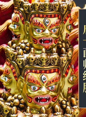 铜鎏金工艺立体雕花清晰流畅