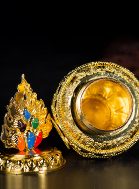 财神宝瓶案前用品摆件