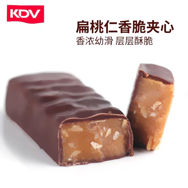 原装进口俄罗斯KDV紫皮糖纯俄版巧克力夹心糖果网红零食年货喜糖 - 图0