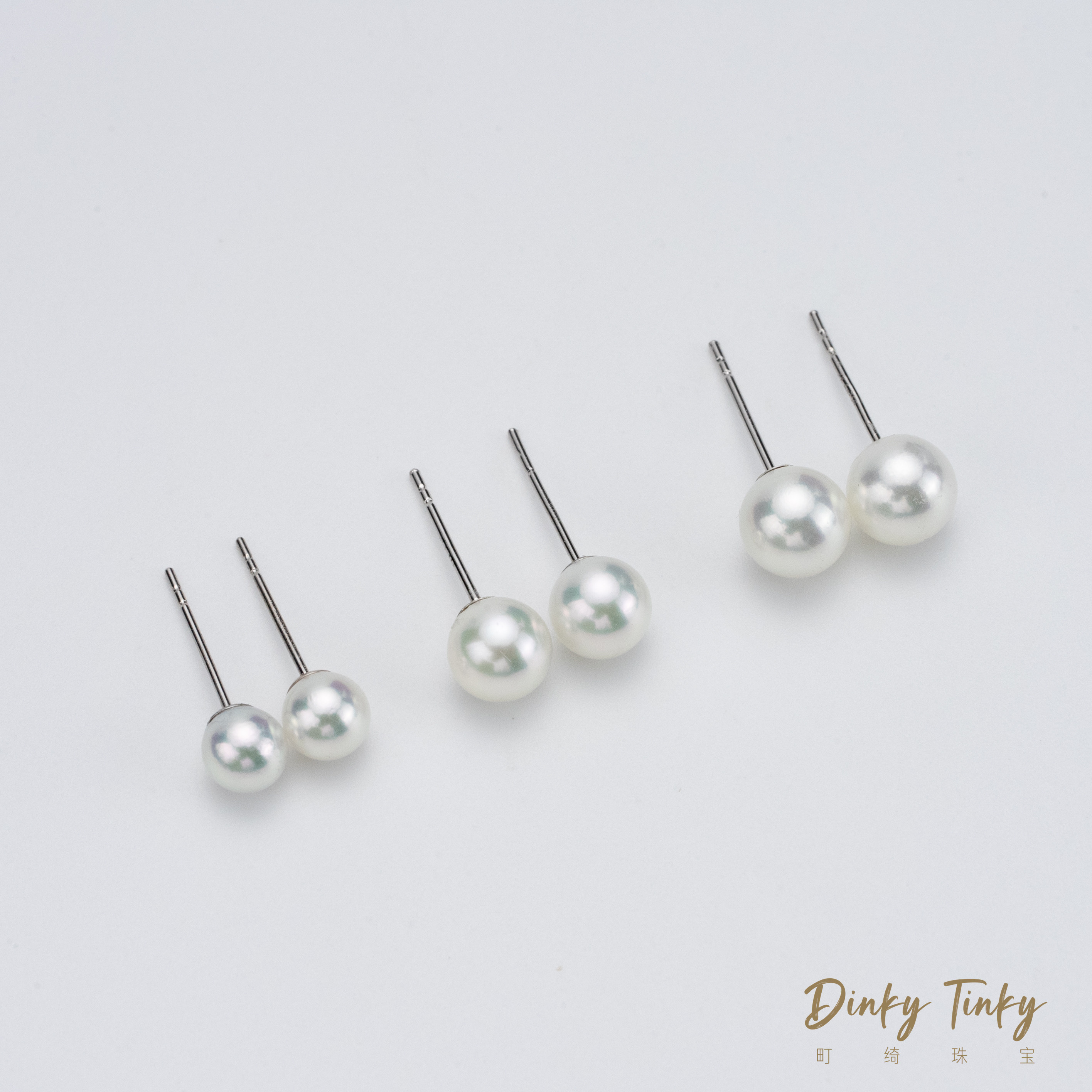 【TINKY】18K海水Akoya耳钉,淘宝优惠券,粉丝福利购,淘宝优惠卷