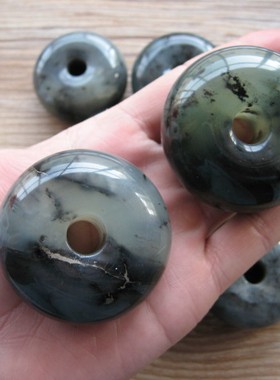 怀古吊坠天然岫玉怀岫岩玉