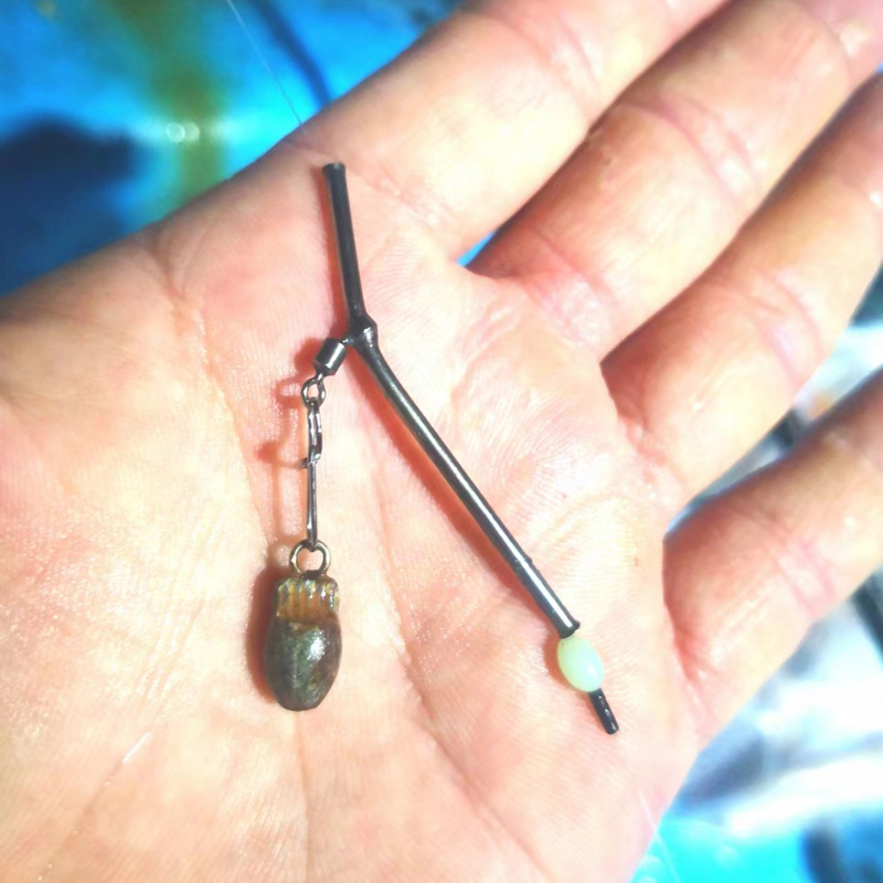 海钓小天平中通铜管5/7/9/12长 船钓筏钓防缠绕更灵敏钓鱼小配件