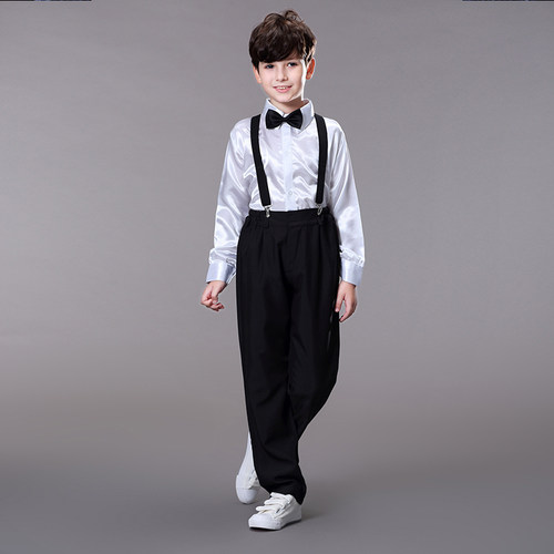 六一儿童合唱服装演出服男女童礼服中小学生表演朗诵纱裙大合唱团 - 图2